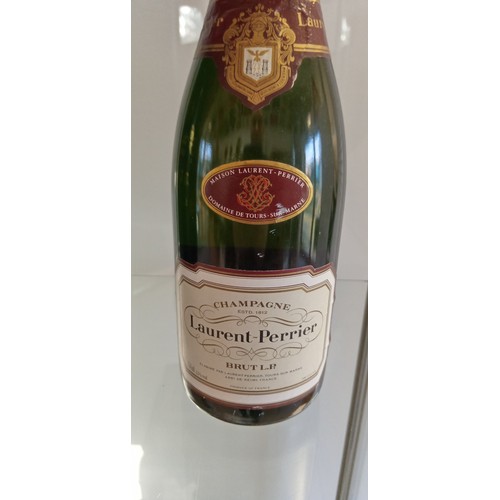 136 - Bottle of Vintage Croft port and Laurent-Perrier Champagne