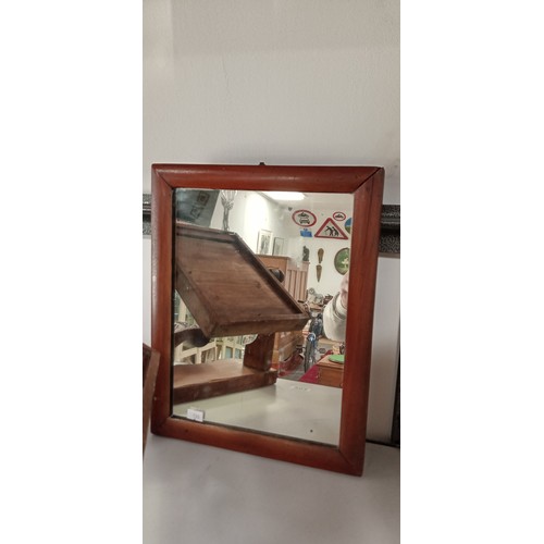 202 - Vintage wall hanging and table top small mirrors