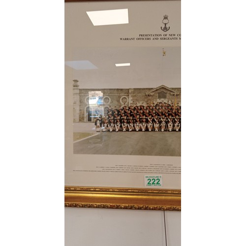 222 - Gordon Highlanders presentation of new colours 1998 frame photo