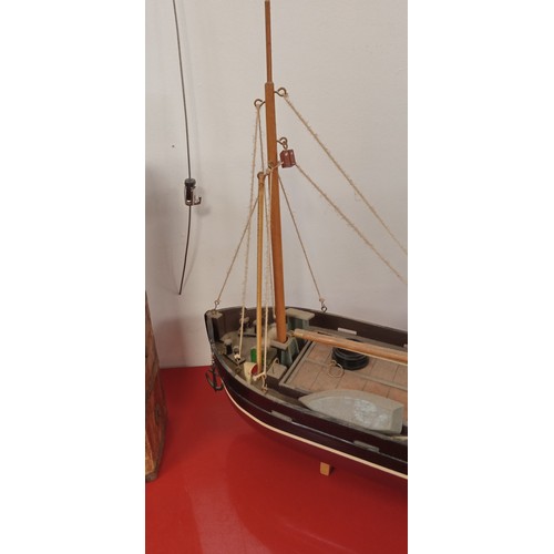 227 - Model fishing boat trawler