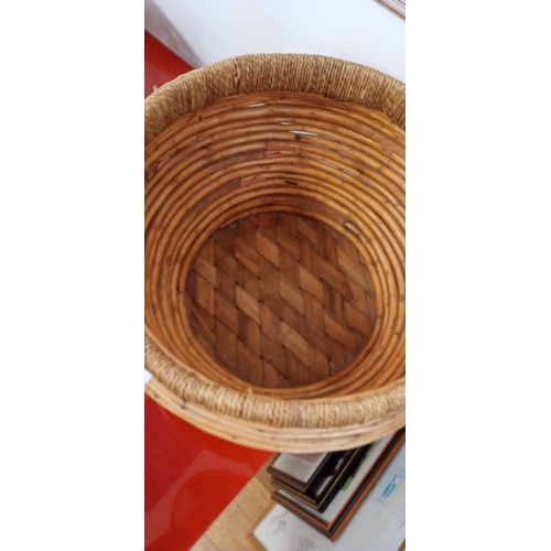 229 - Large wicker bowl