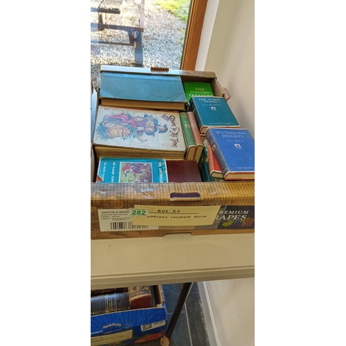 282 - Box of various childrens books