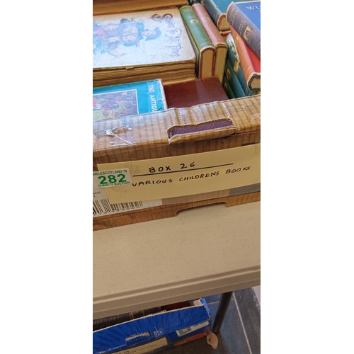 282 - Box of various childrens books