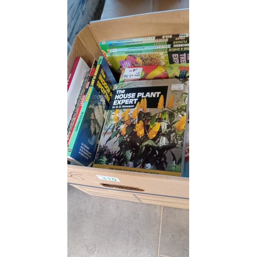 310 - Selection of gardening books