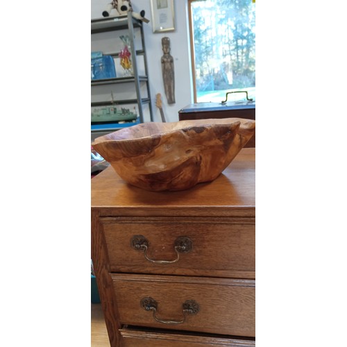 335 - Large wooden bowl