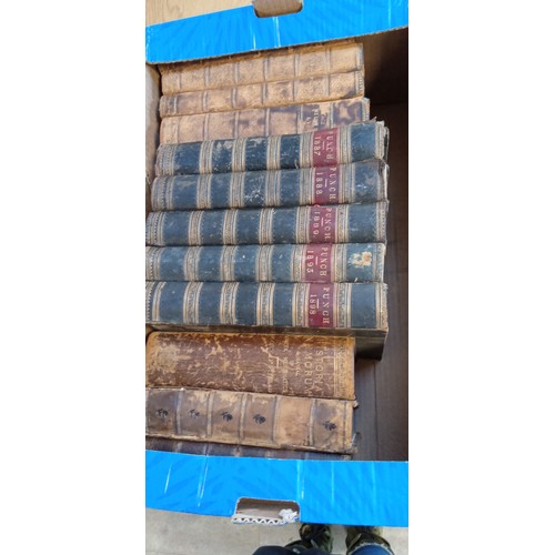 350 - 4 Volumes The Age we Live in, 5 volumes of Punch, Chambers Journal 1895 and more