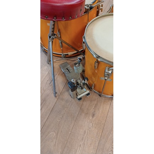 357 - Vintage Premier drum kit as we have it