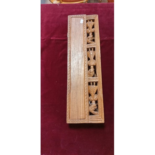 363 - Oriental Mancala board and pebbles game