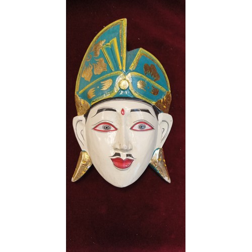 378 - 3 Colourful Asian face masks