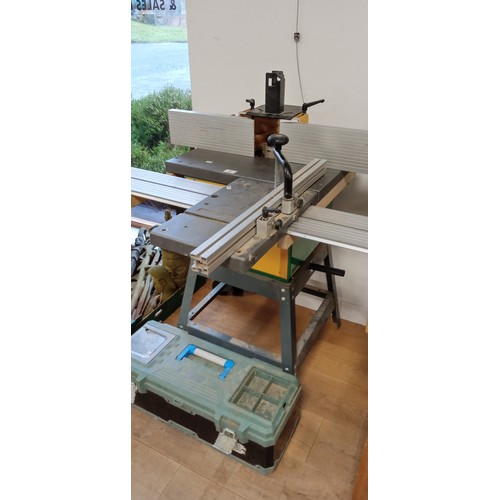 2 - 240V Kity 429 spindle moulder with tenon attachment and 7 heads