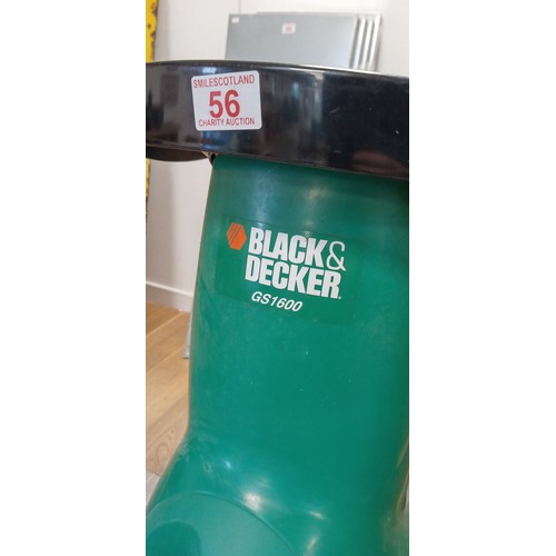 56 - Black & Decker GS1600 shredder