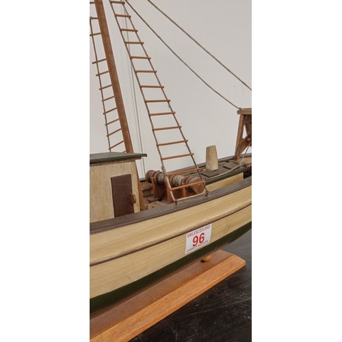 96 - Model of fishing boat