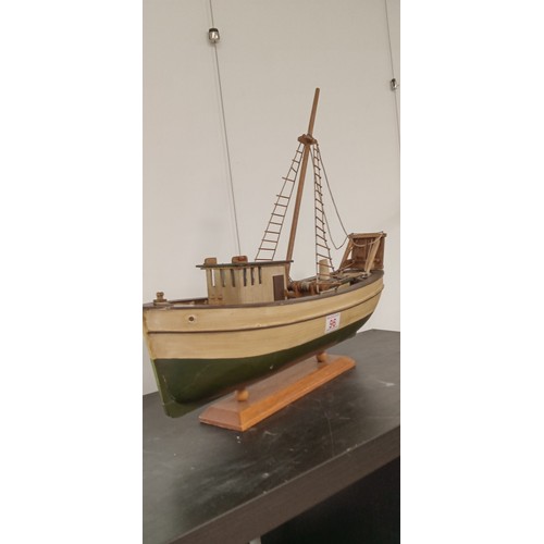 96 - Model of fishing boat