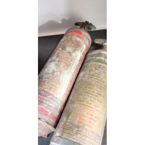 103 - 2 Vintage fire extinguishers