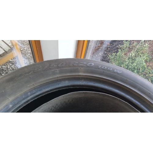 185 - 4 Pirelli tyres 255/50 R20 109W