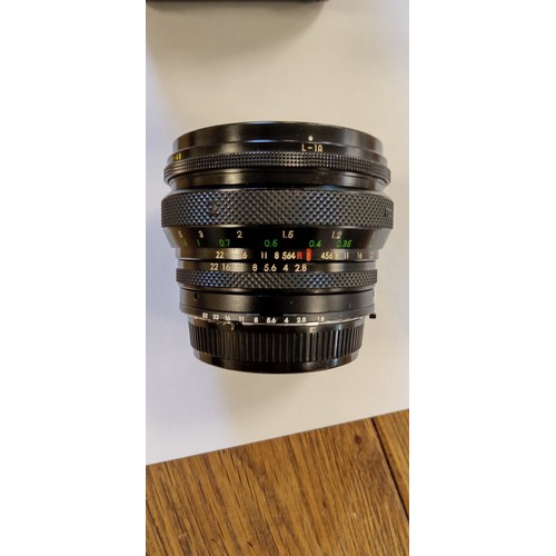 1 - Sigma-XQ filtermatic multi-coated 1:2.8 f=24mm lens made in Japan with original Sigma case