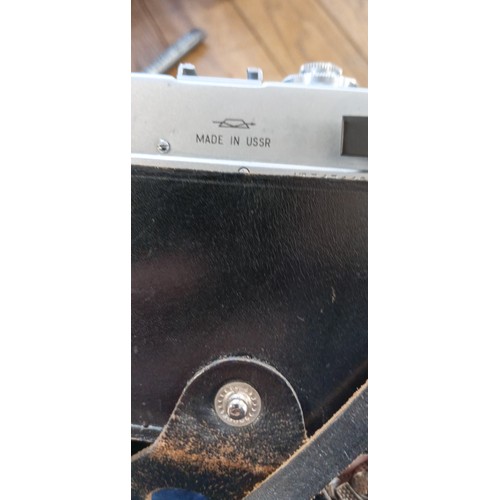 9 - Zorki - 4K Jupiter-8 2/50 camera made in USSR in original case