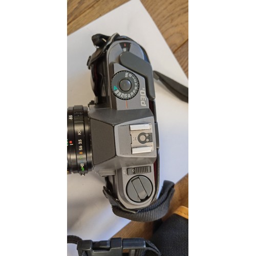 10 - Pentax PEOt made in Japan camera plus Hoya 62mm PL made in Japan lens