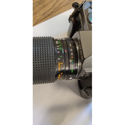 10 - Pentax PEOt made in Japan camera plus Hoya 62mm PL made in Japan lens