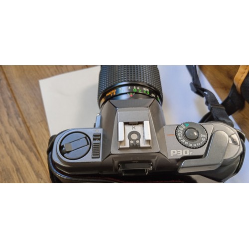 10 - Pentax PEOt made in Japan camera plus Hoya 62mm PL made in Japan lens