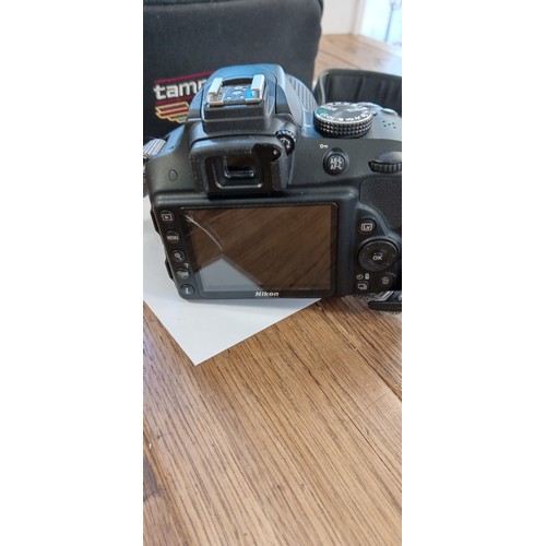 4 - Nikon D3300 digital camera plus Nikon DX AF-S Nikkor 55-200mm 1:4.5.6G lens in original case and acc... 