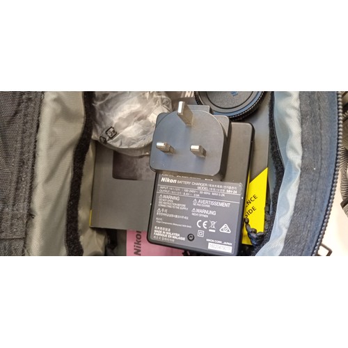 4 - Nikon D3300 digital camera plus Nikon DX AF-S Nikkor 55-200mm 1:4.5.6G lens in original case and acc... 