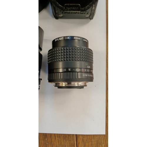 14 - Tamron 1:28 f=135mm BBar Multi C lens plus Carl Zeiss Jena P 1:28mm MC lens