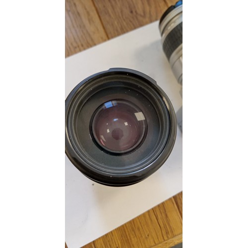 15 - Nikon D40 camera with Nikon DX AF S Nikkor 18-55mm 1.35-5.6 GII ED lens plus Sigma 70-300mm 1:4-5.6 ... 