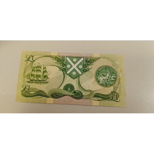 39 - Nov 1986 the last Bank of Scotland £1 note uncirculated