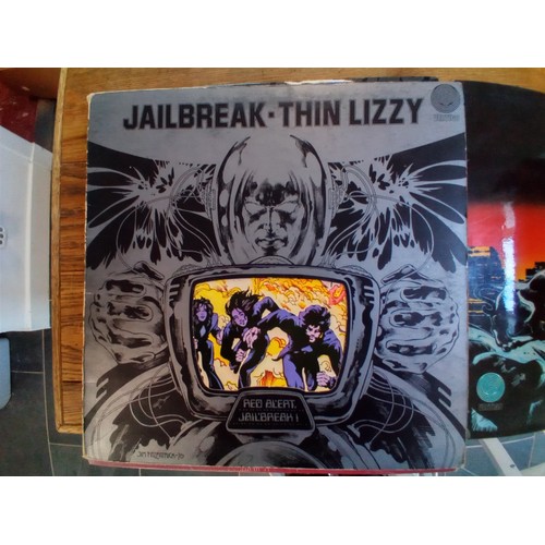 43 - 5 LP records by Thin Lizzy see photos