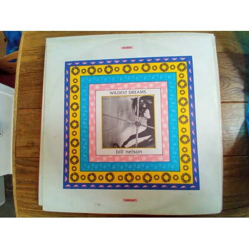 44 - 8 LP records by Bill Nelson see photos