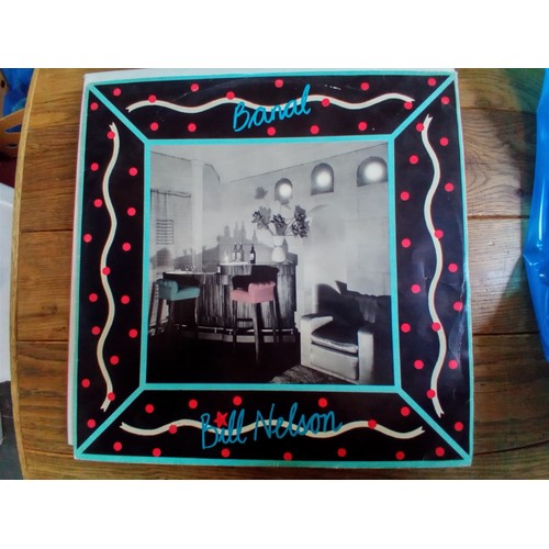 44 - 8 LP records by Bill Nelson see photos