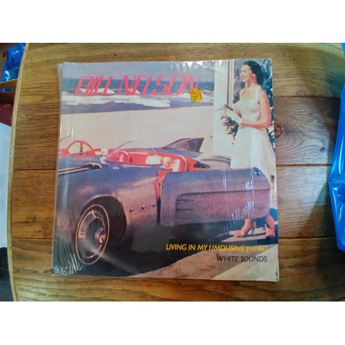 44 - 8 LP records by Bill Nelson see photos