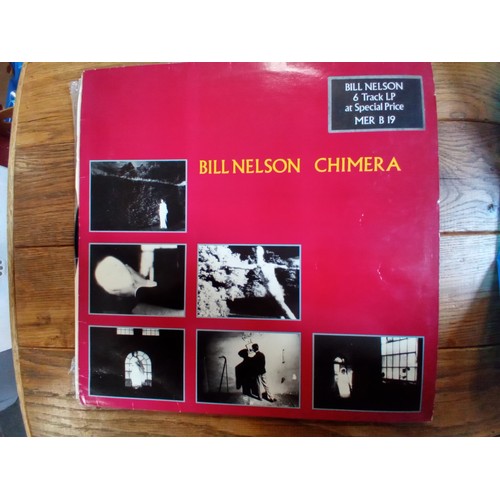 44 - 8 LP records by Bill Nelson see photos