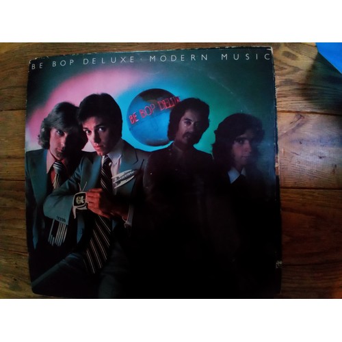 46 - 5 LP records by Be Bop Deluxe