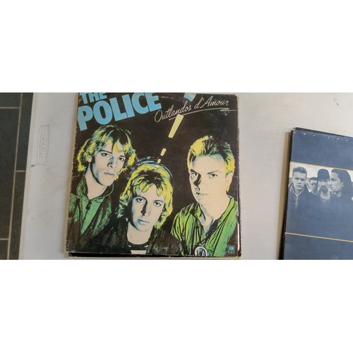53 - 6 LP records of various artists to include Talking Heads, Japan, Sting and more