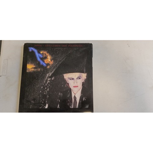 53 - 6 LP records of various artists to include Talking Heads, Japan, Sting and more
