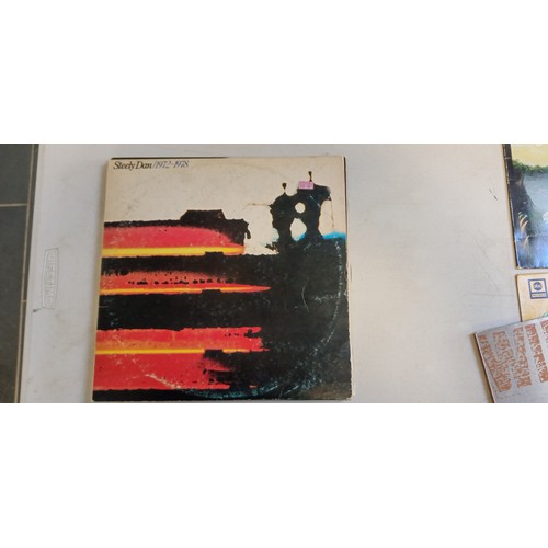55 - 10 LP records by various artists