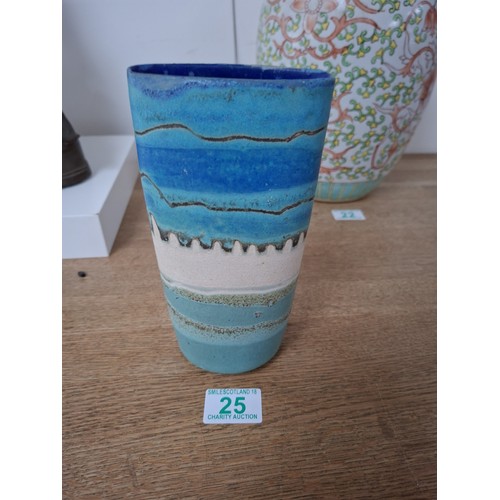 25 - Cornish St Ives studio pottery? vase