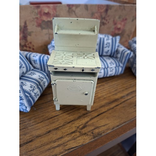 81 - Good selection of dolls house furniture