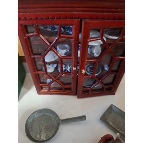 81 - Good selection of dolls house furniture