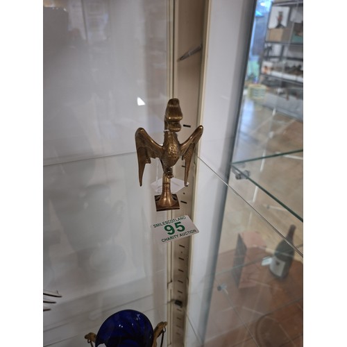 95 - Vintage small brass gargoyle 12cm H approx.