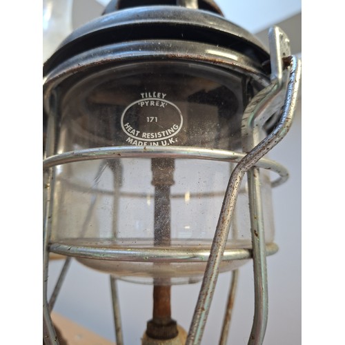 109 - Tilley lamp plus oil lamp