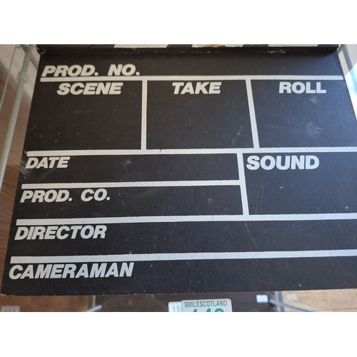 149 - Camera clapper board