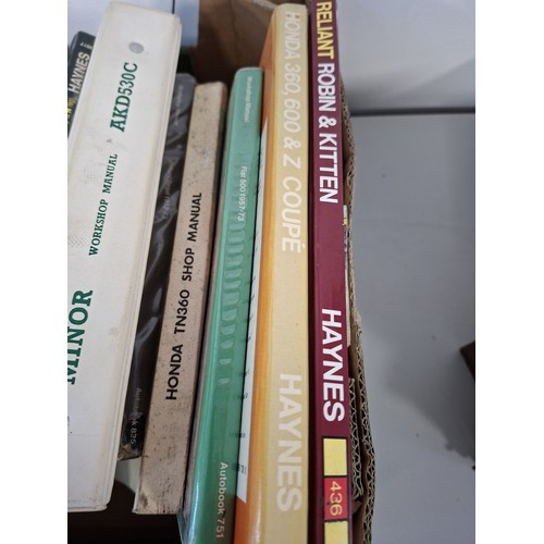 159 - Good selection of vintage car workshop and other manuals to include XJ6, Model A Ford kit cars Jowet... 