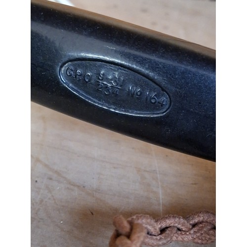 202 - GPO Bakelite converted and working telephone