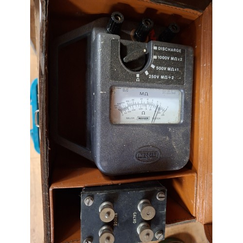 205 - Vintage Mega tester catalogue no 70308 in original case