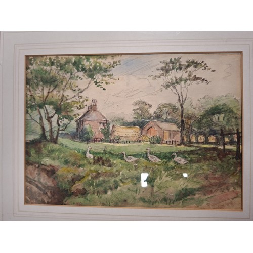 248 - Good selection of vintage and antique pictures