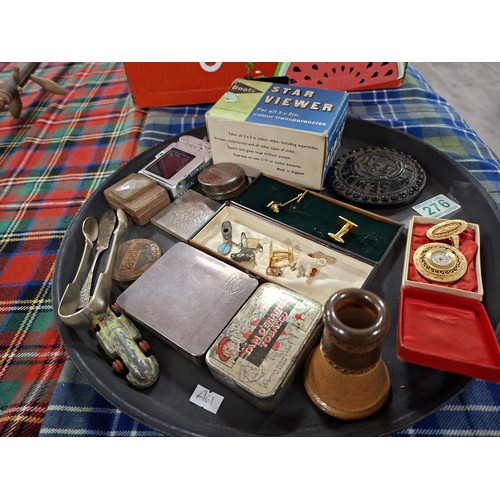 276 - Tray of mixed items