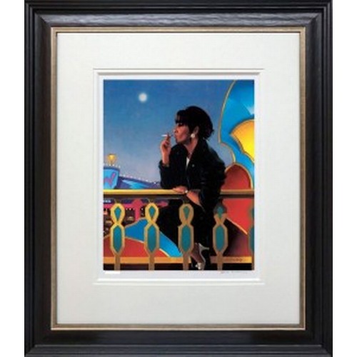 332 - 'Birdy' Limited Edition print signed by Jack Vettriano, Framed by Jack Vettriano Publishing. Direct ... 